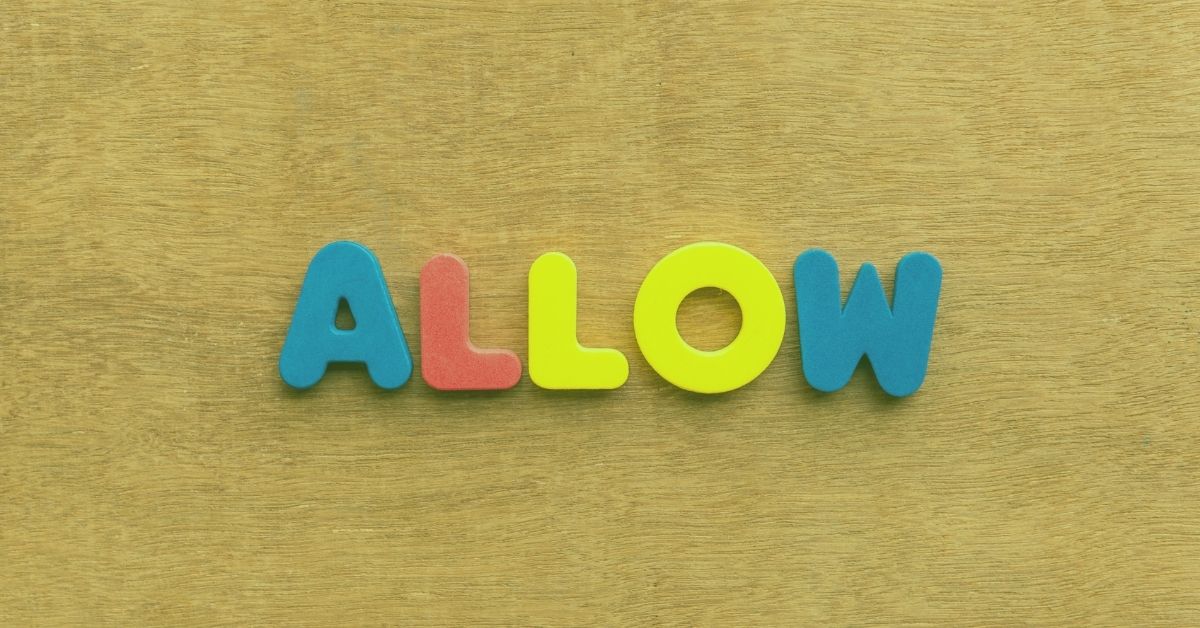 Allowing Mindset
